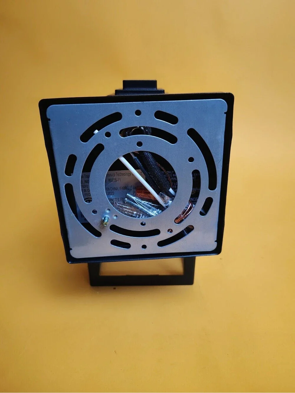 Black Outdoor Wall Lantern Sconce Light Fixture Clear Glass Mission Modern Patio